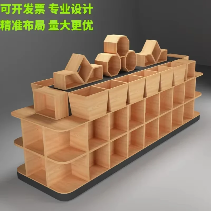 Multifunctional display stand hexagonal shaped wooden box display wooden stepped type
Multifunctional display stand hexagonal shaped wooden box display wooden stepped type