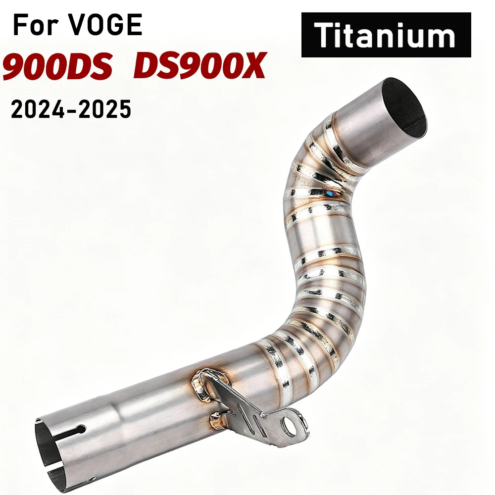 Slip - On Titanium Motorcycle Exhaust Escape Front Mid Connecting Link Pipe Muffler For VOGE 900DS 900 DS DS900X 2024 2025
Slip - On Titanium Motorcycle Exhaust Escape Front Mid Connecting Link Pipe Muffler For VOGE 900DS 900 DS DS900X 2024 2025