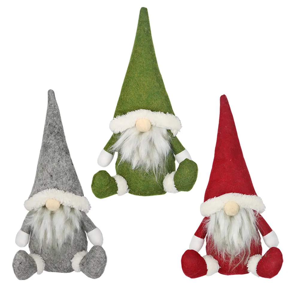 3Pcs No-Face Elderly Santa Decor Weighted Bottom Sitting Design for Christmas Wedding Birthday Party Table Window Bedside
3Pcs No-Face Elderly Santa Decor Weighted Bottom Sitting Design for Christmas Wedding Birthday Party Table Window Bedside