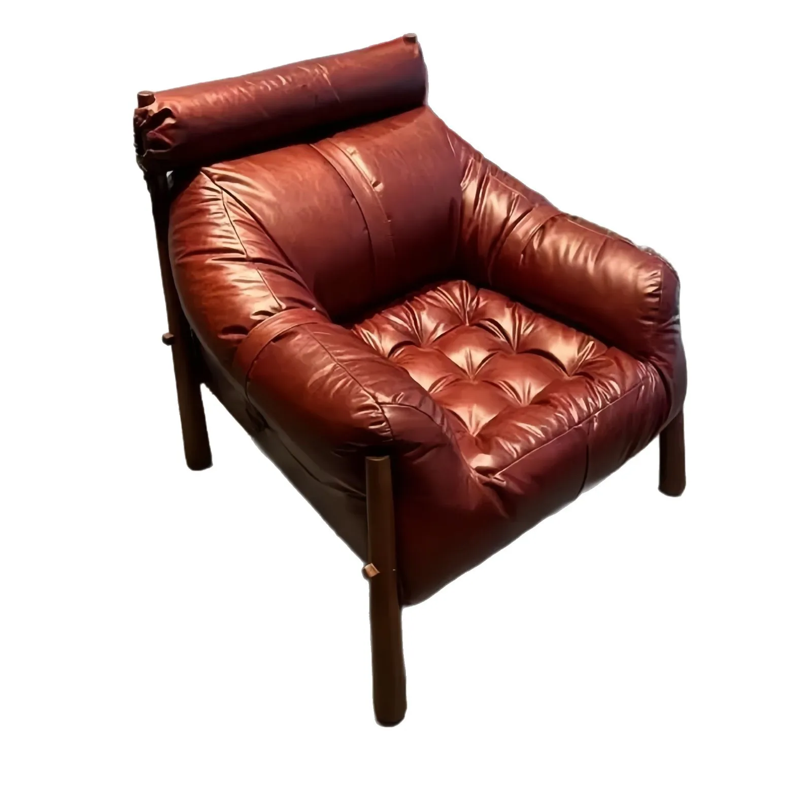 Nordic Italian light luxury single first-layer cowhide tea room master chair antique living room solid wood sofa recliner
Nordic Italian light luxury single first-layer cowhide tea room master chair antique living room solid wood sofa recliner