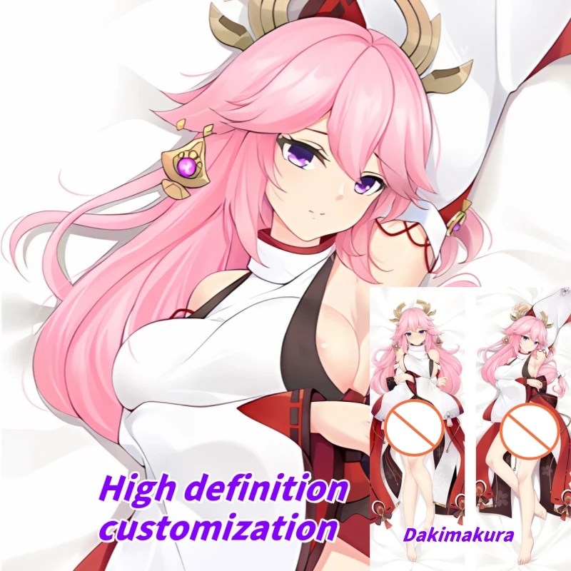 Dakimakura Anime Genshin Impact Yae Miko Double-sided Print Of Life-size Body Pillowcase Gifts Can be Customized
Dakimakura Anime Genshin Impact Yae Miko Double-sided Print Of Life-size Body Pillowcase Gifts Can be Customized