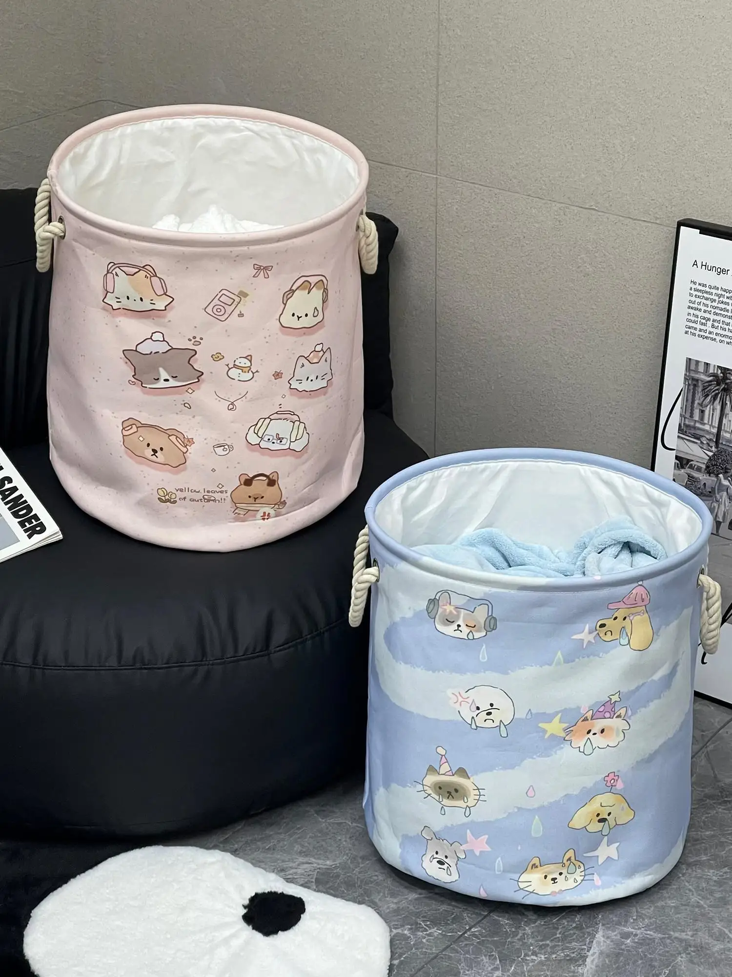 Foldable Fabric Laundry Basket Home Use Batoom Clothing Storage Basket Dir Clothes Hamper Dormi Organizer
Foldable Fabric Laundry Basket Home Use Batoom Clothing Storage Basket Dir Clothes Hamper Dormi Organizer