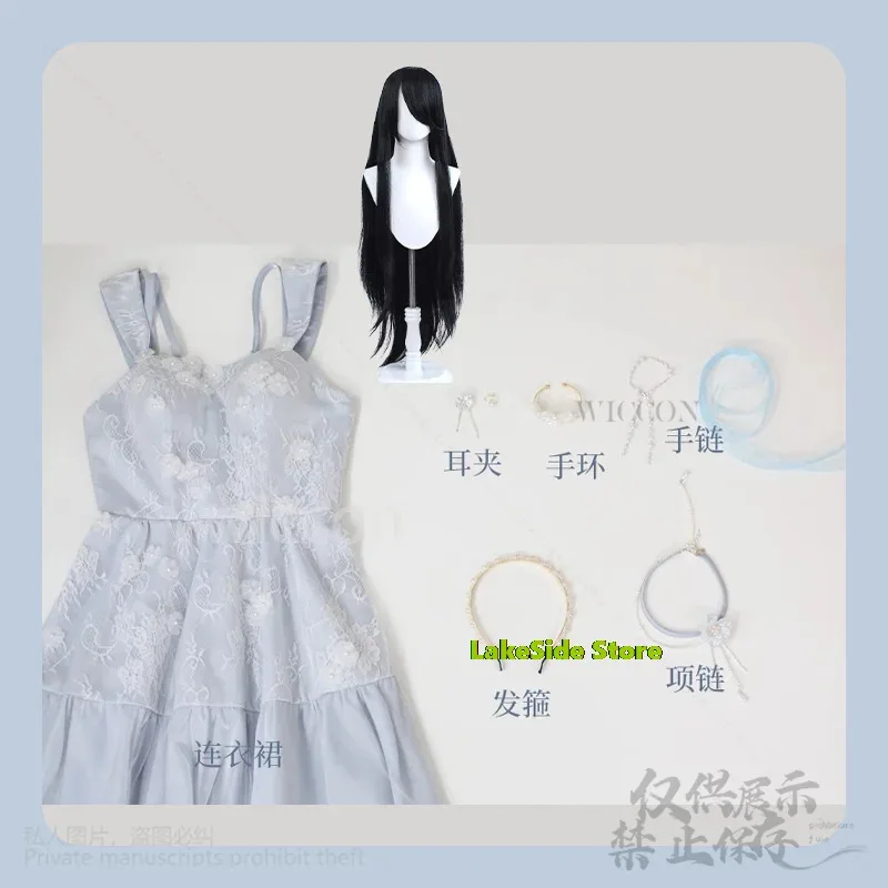 COSda@Love And Deepspace Game Cosplay Heroines Beautiful Anime Costume New Uniform Midnight Bloom Blue Dress Kawaii Lolita Custo
COSda@Love And Deepspace Game Cosplay Heroines Beautiful Anime Costume New Uniform Midnight Bloom Blue Dress Kawaii Lolita Custo
