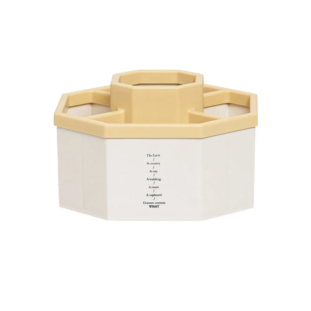 Stationery Organizer 360° Rotating Pen Holder Storage Box 5-Grid Pen Pencil Organizer Dust-proof Waterproof Rotatable Pen Holder
Stationery Organizer 360° Rotating Pen Holder Storage Box 5-Grid Pen Pencil Organizer Dust-proof Waterproof Rotatable Pen Holder