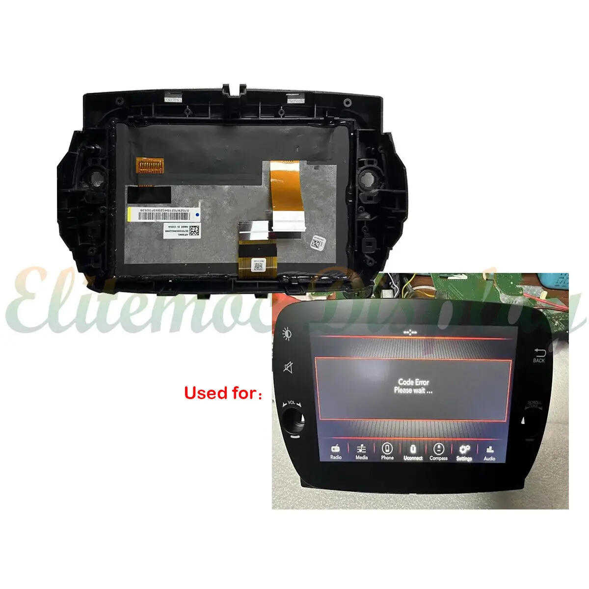 OEM LCD for Fiat 500 Display Screen Abarth 595 VP2RFP 2016-2025 Navigation Repair 735675604
OEM LCD for Fiat 500 Display Screen Abarth 595 VP2RFP 2016-2025 Navigation Repair 735675604