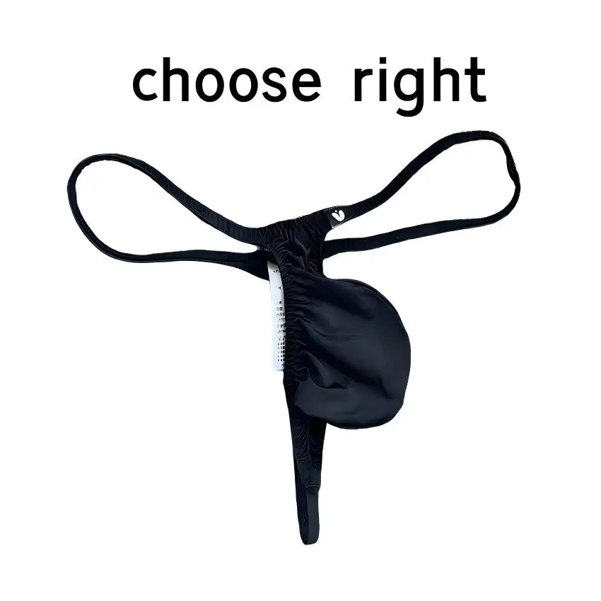 Men's Low-Rise Thong T-Style Underwear with Large Pouch Sexy Ice Silk Material Comfortable And Breathable New Boxer Briefs
Men's Low-Rise Thong T-Style Underwear with Large Pouch Sexy Ice Silk Material Comfortable And Breathable New Boxer Briefs