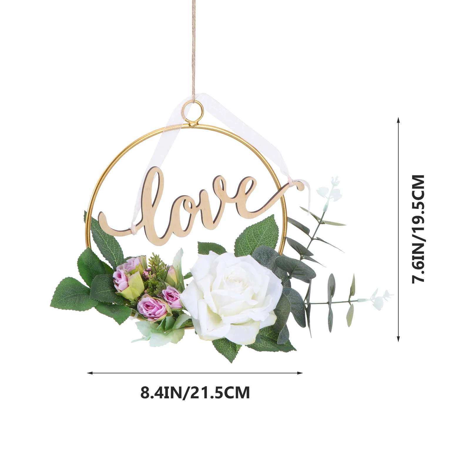 1Pcs Metal Flower Pendant Realistic Appearance Suitable for Wedding and Party Decor Simulation Flower Decor Wedding Adornment
1Pcs Metal Flower Pendant Realistic Appearance Suitable for Wedding and Party Decor Simulation Flower Decor Wedding Adornment