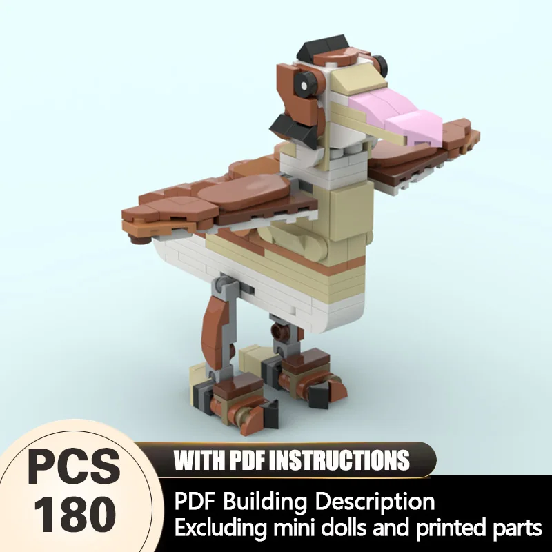 Creators Animal Series Model MOC Building Bricks Podiceps Cristatus Modular Technology Gifts Holiday Assemble Children Toys Suit
Creators Animal Series Model MOC Building Bricks Podiceps Cristatus Modular Technology Gifts Holiday Assemble Children Toys Suit