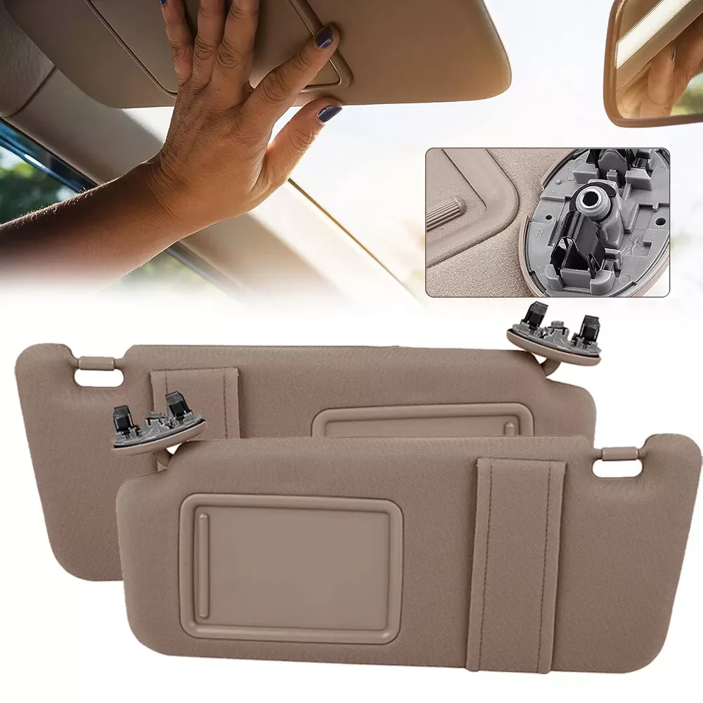 Gray Car Sun Visor Shade Pair Left-Right Side W/O Sunroof for Toyota Camry 2007-2011 Windshield Sunshade Nissan Tiida Parasol
Gray Car Sun Visor Shade Pair Left-Right Side W/O Sunroof for Toyota Camry 2007-2011 Windshield Sunshade Nissan Tiida Parasol