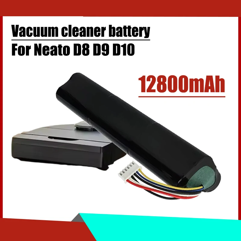 14.4V 12800mAh lithium-ion battery for Neato robot vacuum cleaner D8 D9 D10
14.4V 12800mAh lithium-ion battery for Neato robot vacuum cleaner D8 D9 D10