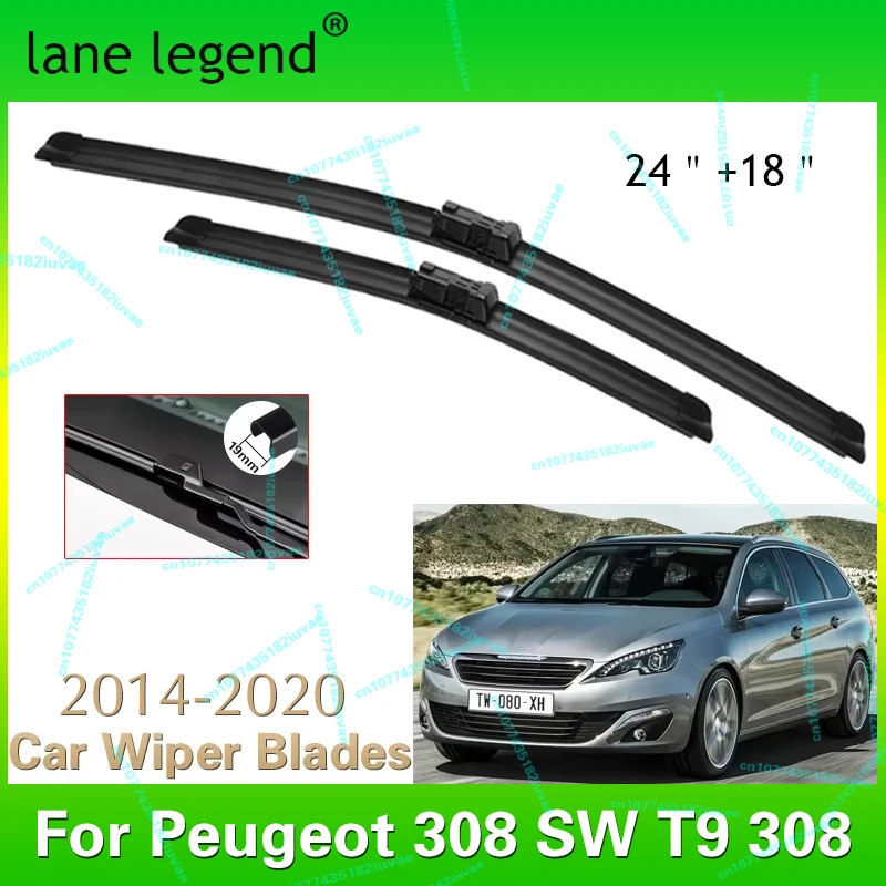 Lane Legend Wiper LHD Front Wiper Blades Set For Peugeot 308 SW T9 308 Estate 2014 - 2020 Windshield Windscreen Window 24"+18"
Lane Legend Wiper LHD Front Wiper Blades Set For Peugeot 308 SW T9 308 Estate 2014 - 2020 Windshield Windscreen Window 24"+18"