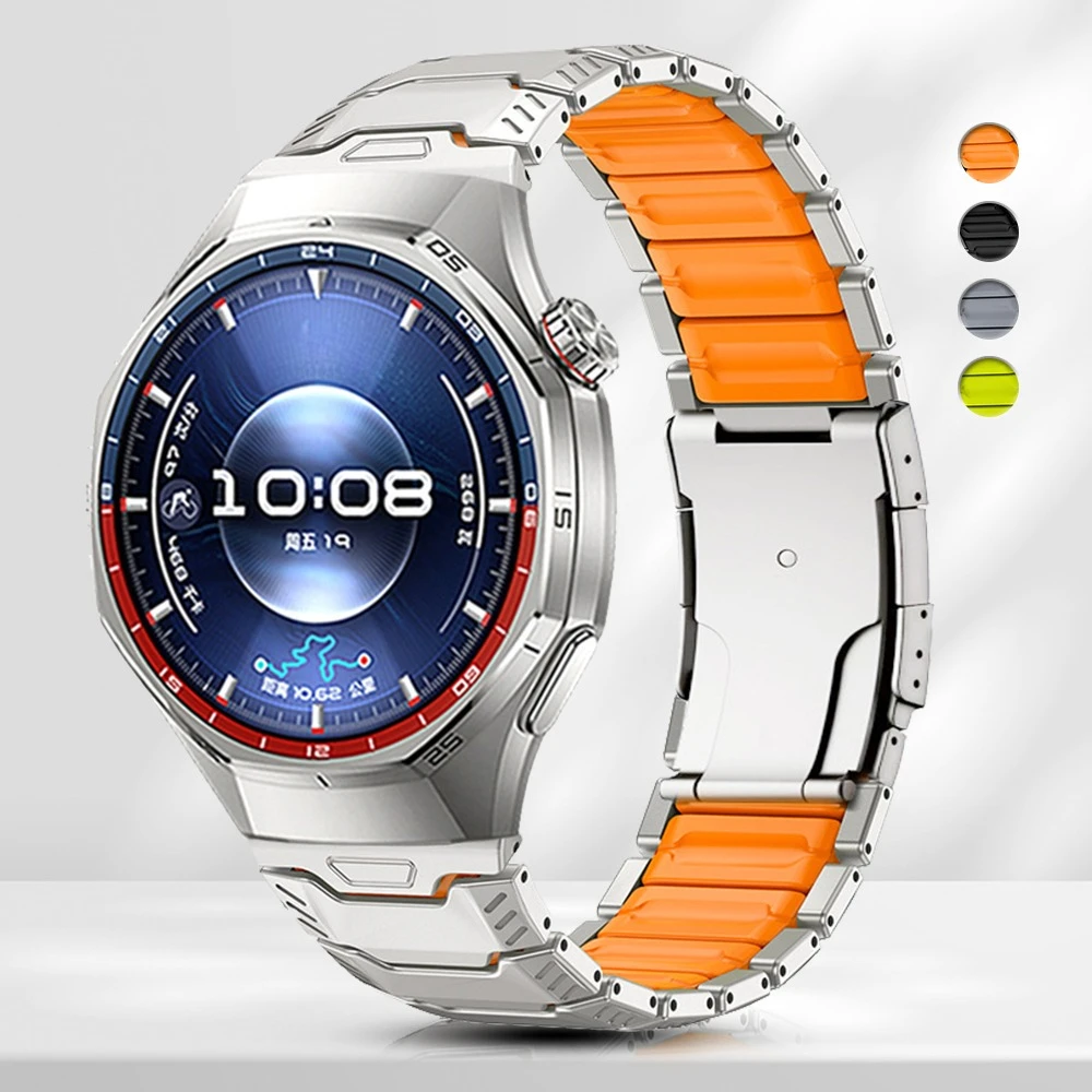 Титановый металлический браслет для Huawei Watch GT6 Pro, GT5 46 мм, 4, 4 Pro, силиконовый ремешок-флипбраслет для Watch 3, 2, 2R, для мужских часов Seiko
Титановый металлический браслет для Huawei Watch GT6 Pro, GT5 46 мм, 4, 4 Pro, силиконовый ремешок-флипбраслет для Watch 3, 2, 2R, для мужских часов Seiko