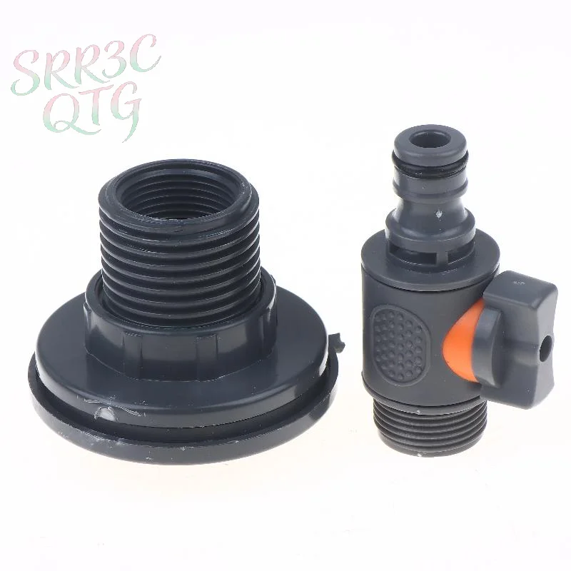 PVC Water Adapter, Durable Water Tank Adapter With Valve, Quick Installation Rainwater Collection Connector Kit
PVC Water Adapter, Durable Water Tank Adapter With Valve, Quick Installation Rainwater Collection Connector Kit