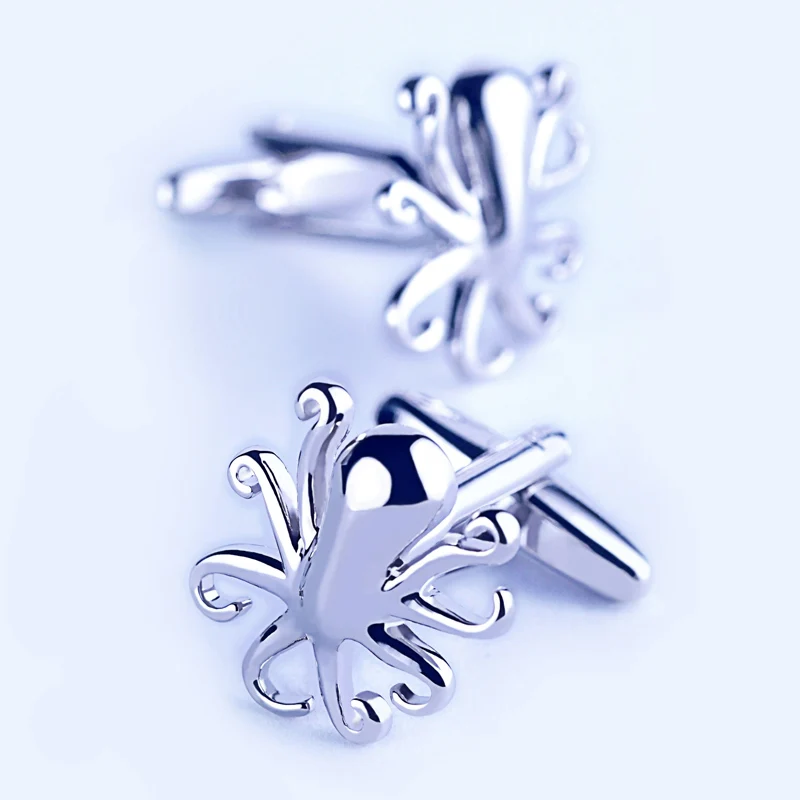 Marine Organism Cufflinks Shirt Men Cufflink For Fashion Octopus Cuff Link High Quality Accessory Hot Seller OnlyArt Jewelry
Marine Organism Cufflinks Shirt Men Cufflink For Fashion Octopus Cuff Link High Quality Accessory Hot Seller OnlyArt Jewelry