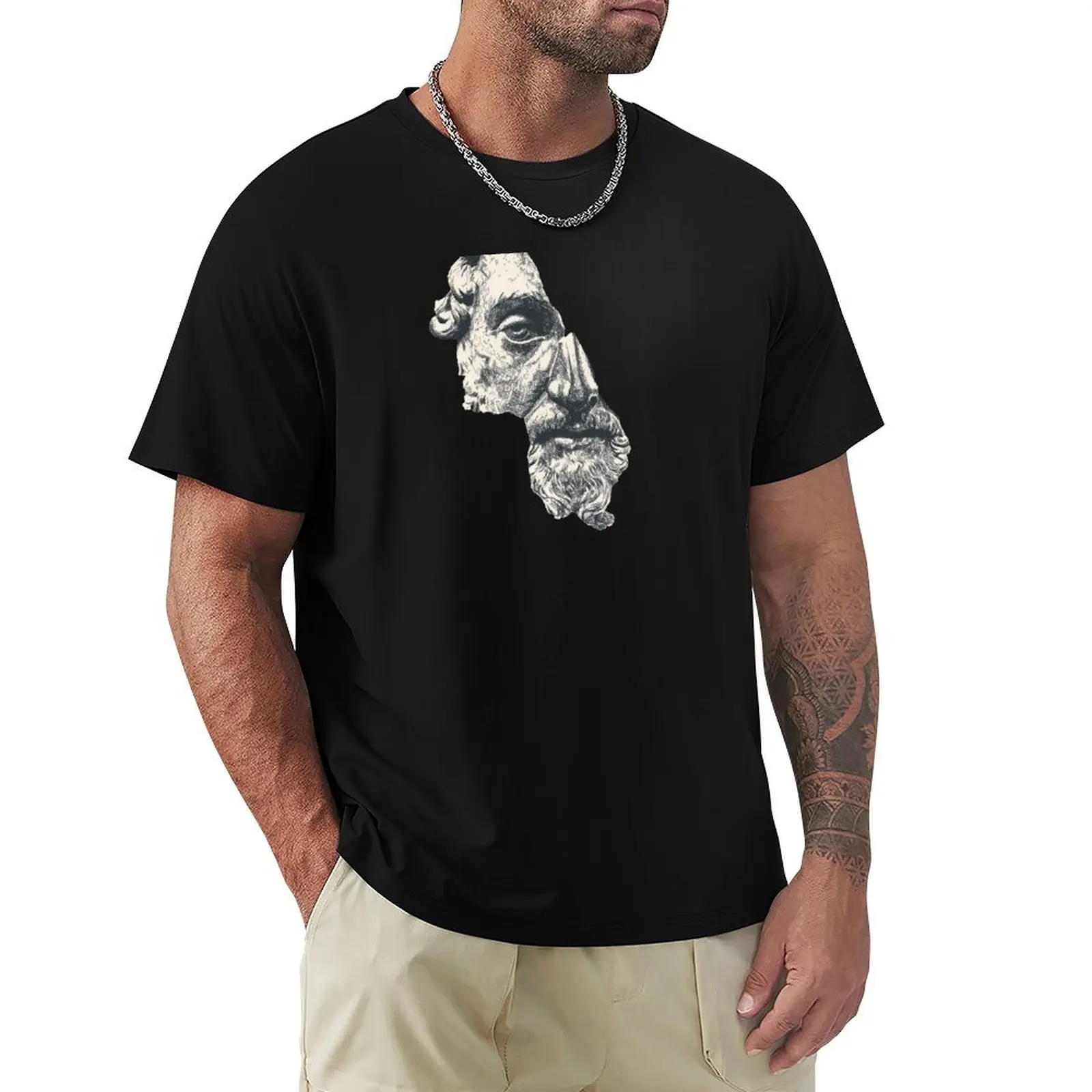 MARCUS AURELIUS ANTONINUS AUGUSTUS / Ink - Dark T-Shirt cotton graphic tees boys animal print oversized t shirt men
MARCUS AURELIUS ANTONINUS AUGUSTUS / Ink - Dark T-Shirt cotton graphic tees boys animal print oversized t shirt men