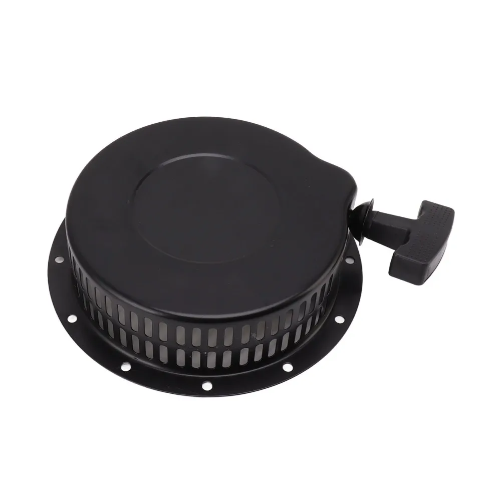 Universal Pull Start Starter Black Iron Recoil Starter Compact Easy to Install for 186F 192F Air Cooled Diesel Engine
Universal Pull Start Starter Black Iron Recoil Starter Compact Easy to Install for 186F 192F Air Cooled Diesel Engine