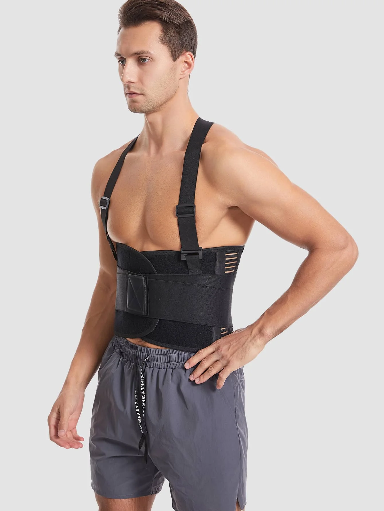 Mens Adjustable Shoulder Back Support Brace Lightweight Breathable For Office Sports Fitness
Mens Adjustable Shoulder Back Support Brace Lightweight Breathable For Office Sports Fitness