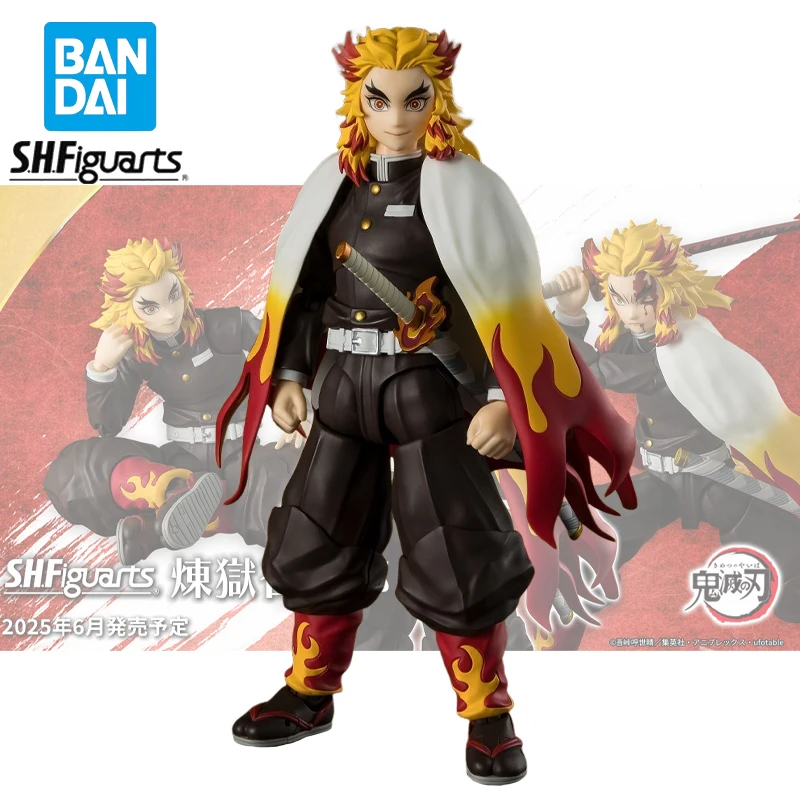 Original BANDAI S.H.Figuarts Demon Slayer Rengoku Kyoujurou Anime Figures PVC Collection Model Ornaments Desktop Boxed Toys
Original BANDAI S.H.Figuarts Demon Slayer Rengoku Kyoujurou Anime Figures PVC Collection Model Ornaments Desktop Boxed Toys