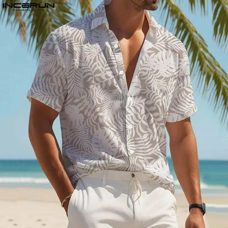 INCERUN Tops 2024 American Style Fashion Men Floral Print Pattern Shirts Summer Streetwear Male Lapel Short Sleeved Blouse S-5XL
INCERUN Tops 2024 American Style Fashion Men Floral Print Pattern Shirts Summer Streetwear Male Lapel Short Sleeved Blouse S-5XL