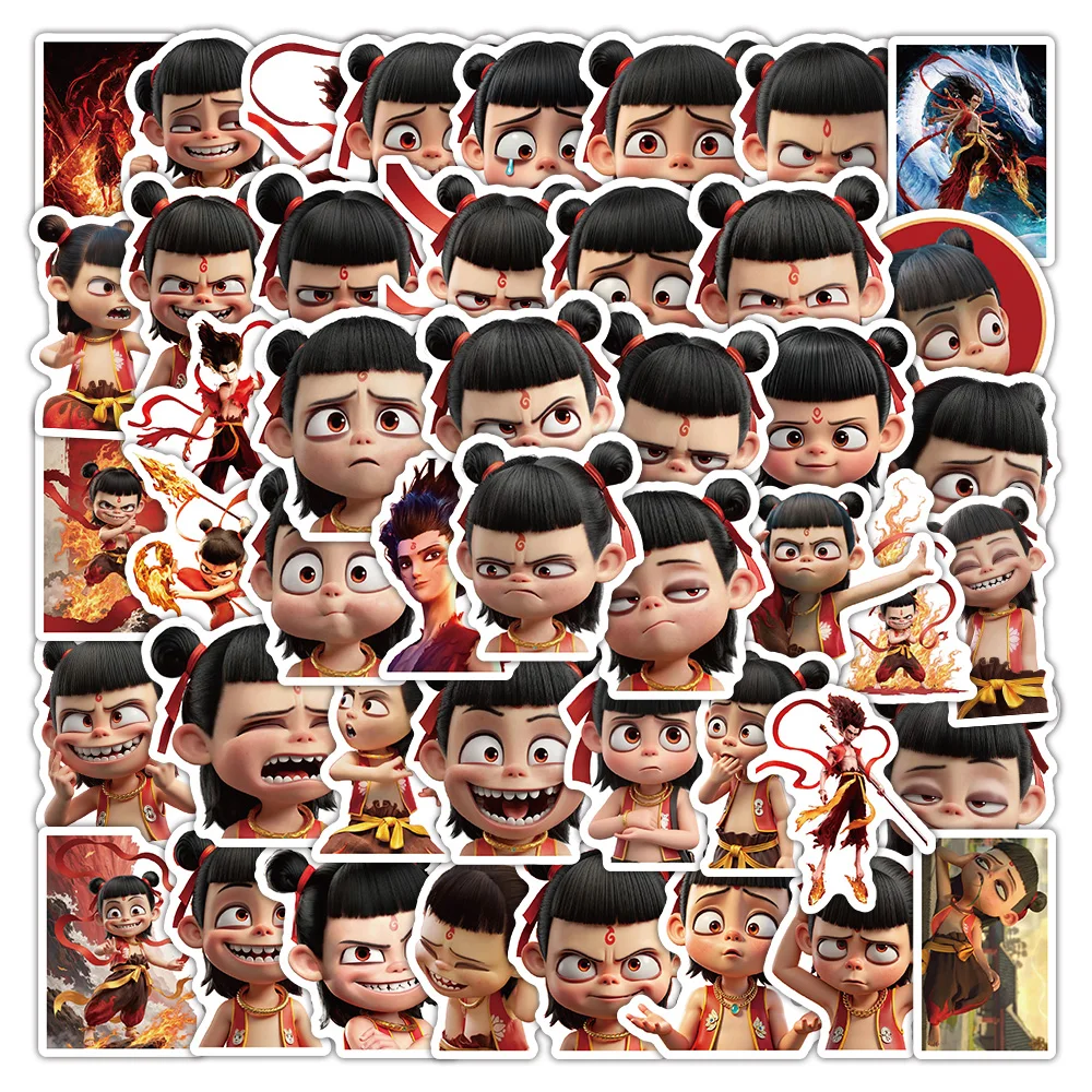 50Pcs Anime Film Nezha Series Stickers Suitcase Phone Case Water Bottle Waterproof Decoration Diy Sticker Packs
50Pcs Anime Film Nezha Series Stickers Suitcase Phone Case Water Bottle Waterproof Decoration Diy Sticker Packs
