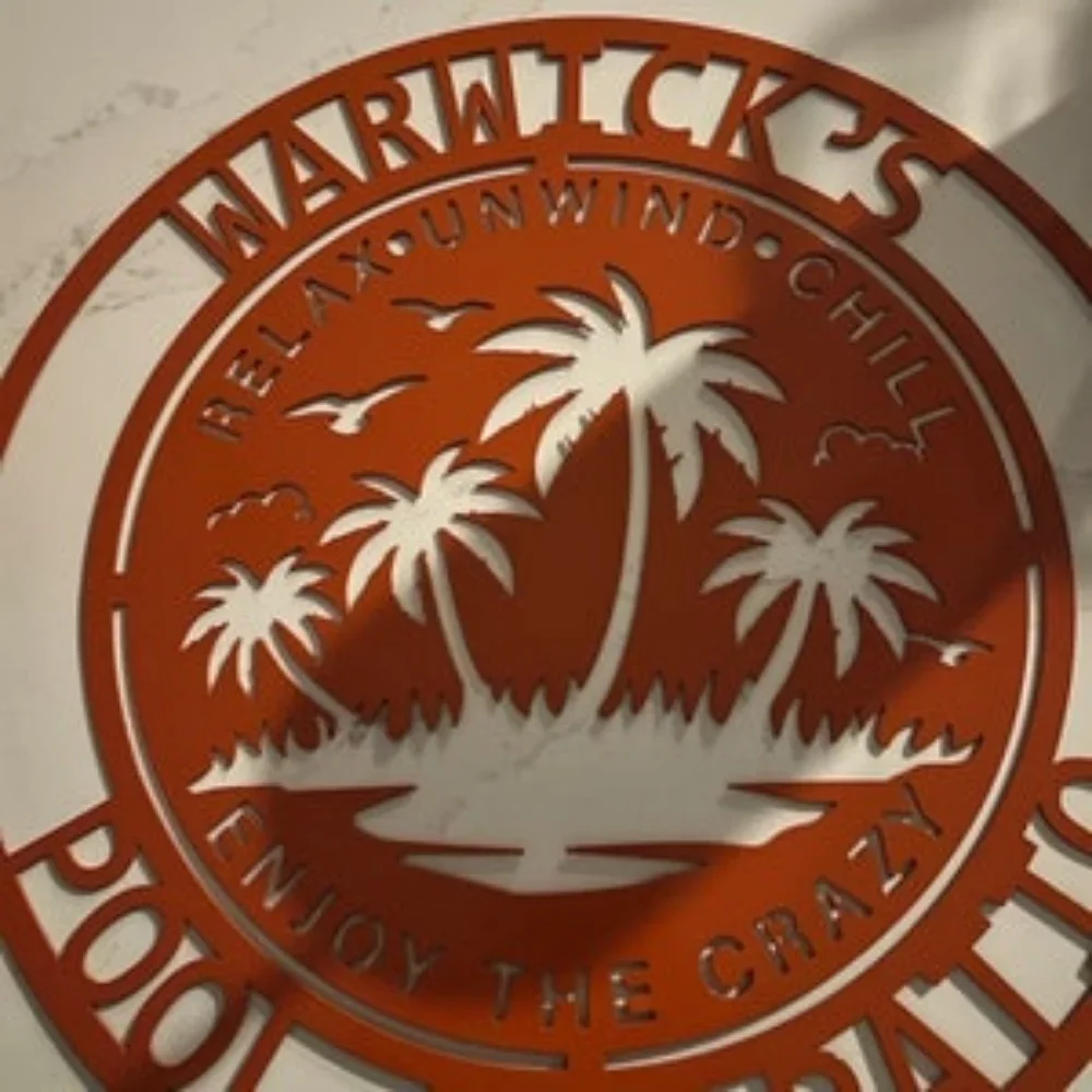 Personalized Family Poolside Metal Sign Palm Tree Tropical Tiki Bar Backyard Patio Wall Hanging Decor dead rabbit v3
Personalized Family Poolside Metal Sign Palm Tree Tropical Tiki Bar Backyard Patio Wall Hanging Decor dead rabbit v3