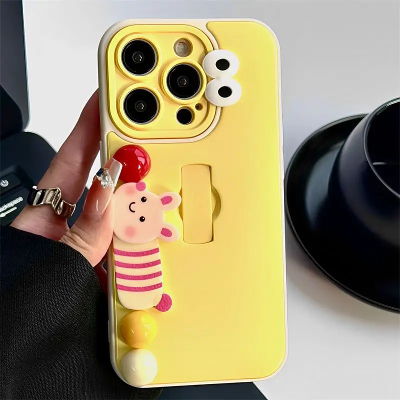 Phone Case For Huawei Mate 60 Pura 70 Pro + New INS 3D Polka Dot Animal Pendant Solid Color Protective Cover With Invisible Ring
Phone Case For Huawei Mate 60 Pura 70 Pro + New INS 3D Polka Dot Animal Pendant Solid Color Protective Cover With Invisible Ring