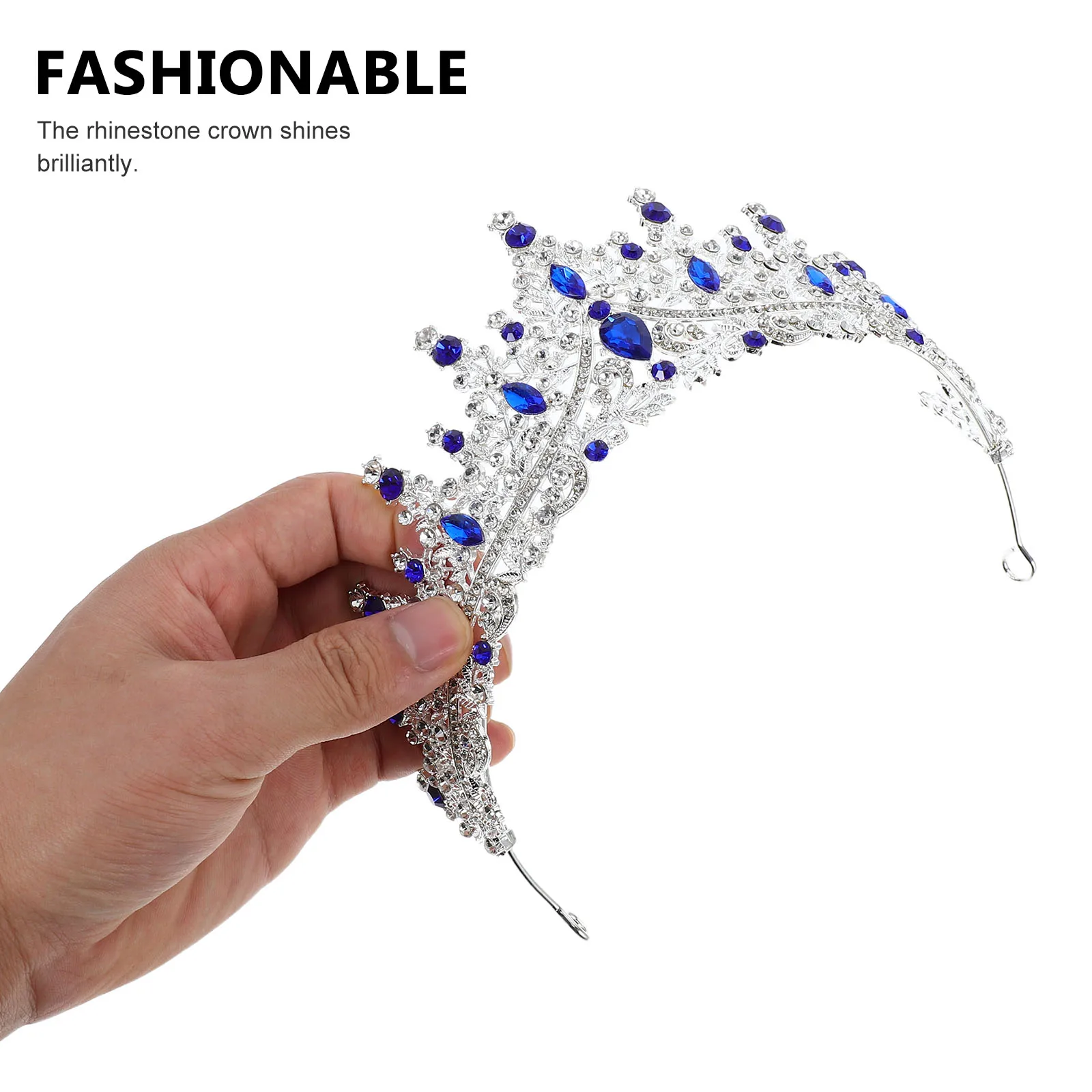 Rhinestone Crown Hair Accessory Vintage Tiara Birthday Queen Crowns for Women Party Costume Bride Baroque Style Comfortable Fit
Rhinestone Crown Hair Accessory Vintage Tiara Birthday Queen Crowns for Women Party Costume Bride Baroque Style Comfortable Fit