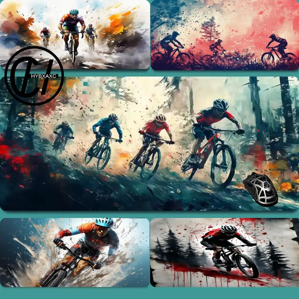 HD Large Gaming Desk Mat with Mountain Bike Racing Design Non-Slip Rubber Base Mouse Pad Computer Desk Pad for PC Office eSports
HD Large Gaming Desk Mat with Mountain Bike Racing Design Non-Slip Rubber Base Mouse Pad Computer Desk Pad for PC Office eSports