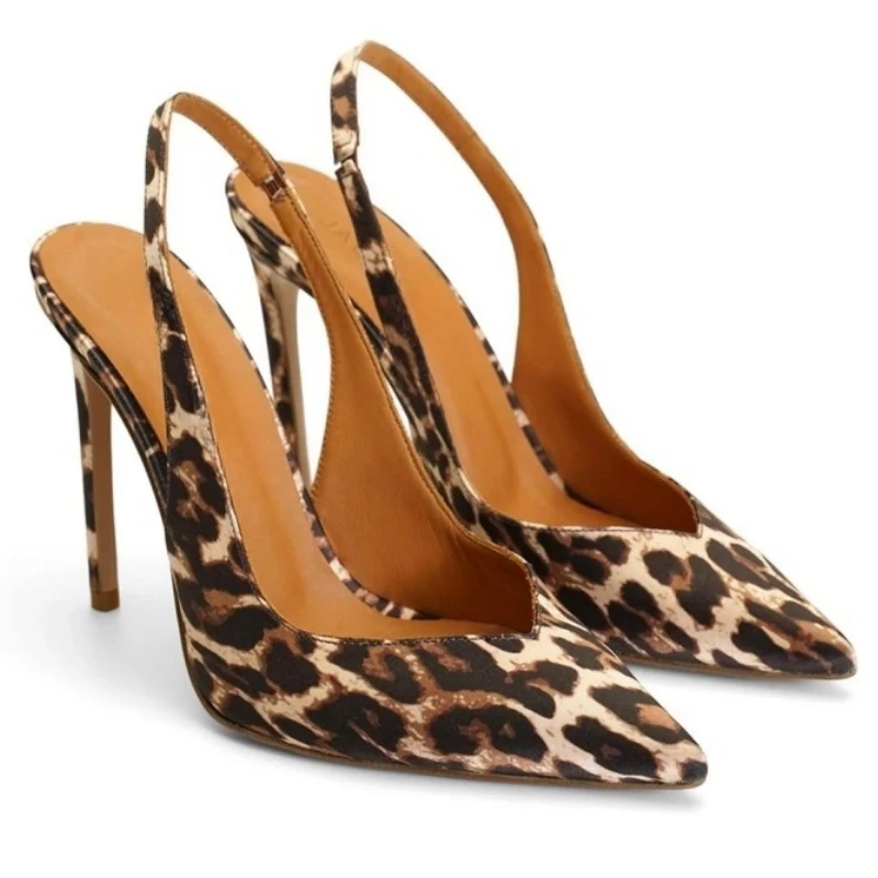 Women's Sandals Shoes Summer 2025 Sexy Close toe Thin High Heels Slingback Leopard Party Dance Fetish Shoes Ladies Big Size
Women's Sandals Shoes Summer 2025 Sexy Close toe Thin High Heels Slingback Leopard Party Dance Fetish Shoes Ladies Big Size