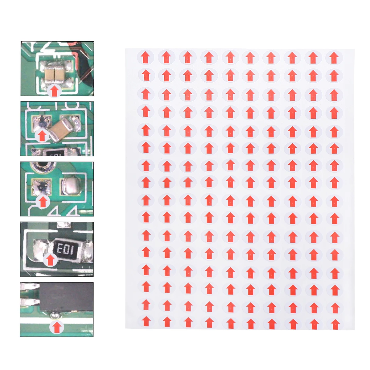 3200pcs Red Arrow Labels Defect Indicator Adhesive Stickers Office Factory Home Use Round Dot Labels Bright Colorful
3200pcs Red Arrow Labels Defect Indicator Adhesive Stickers Office Factory Home Use Round Dot Labels Bright Colorful