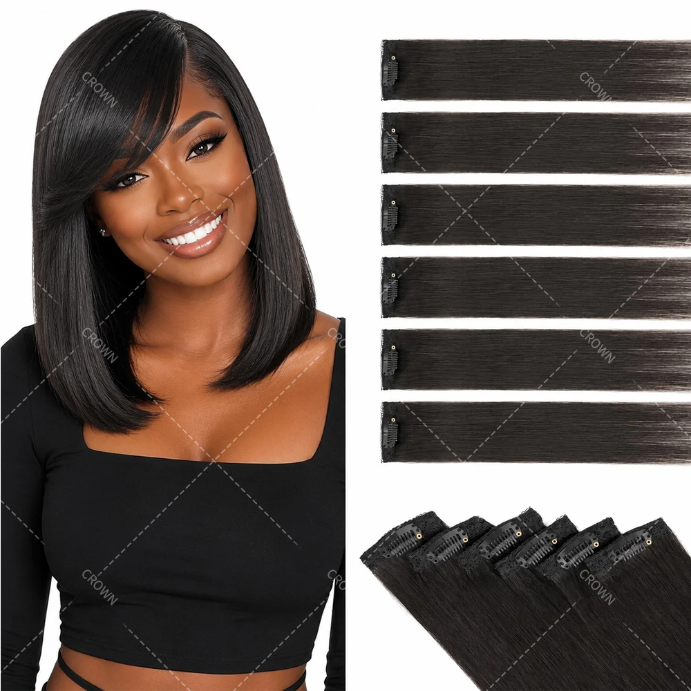 14 Inch Human Hair Single Clip In Hair Extensions 1PC 25g Natural Black Straight Side Bangs Face Framing Hair Piece For Women
14 Inch Human Hair Single Clip In Hair Extensions 1PC 25g Natural Black Straight Side Bangs Face Framing Hair Piece For Women