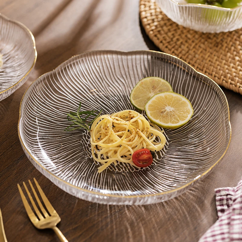 Phnom Penh Glass Salad Bowl Transparent Dessert Plate Lace Fruit Dish Home Kitchen Party Serving Dish Tableware
Phnom Penh Glass Salad Bowl Transparent Dessert Plate Lace Fruit Dish Home Kitchen Party Serving Dish Tableware