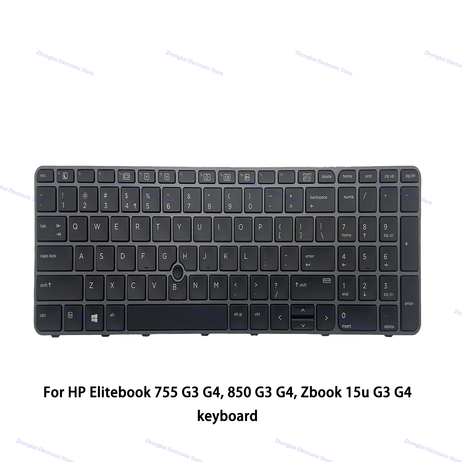 Оригинальная клавиатура для ноутбука HP Elitebook 755 G3 G4, 850 G3 G4, Zbook 15u G3 G4 US без подсветки 821156-D61 822579-001
Оригинальная клавиатура для ноутбука HP Elitebook 755 G3 G4, 850 G3 G4, Zbook 15u G3 G4 US без подсветки 821156-D61 822579-001