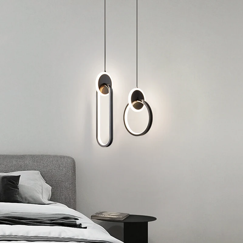 Bedside chandelier Modern simple Nordic light luxury Internet celebrity long line minimalist living room background wall
Bedside chandelier Modern simple Nordic light luxury Internet celebrity long line minimalist living room background wall