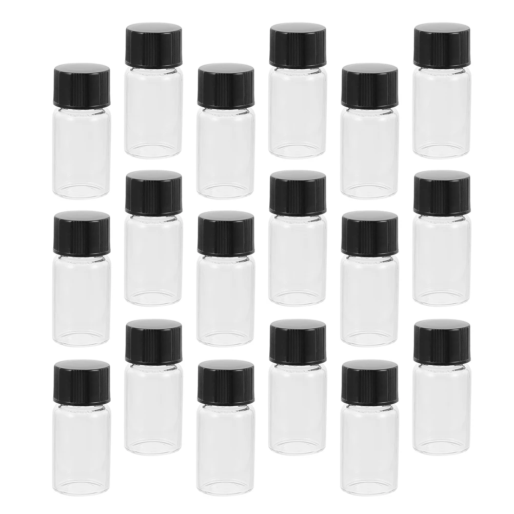 20 Pcs Glass Sample Vial Lab Bottle Storage Bottles Tubes with Lids Clear Chemical
20 Pcs Glass Sample Vial Lab Bottle Storage Bottles Tubes with Lids Clear Chemical