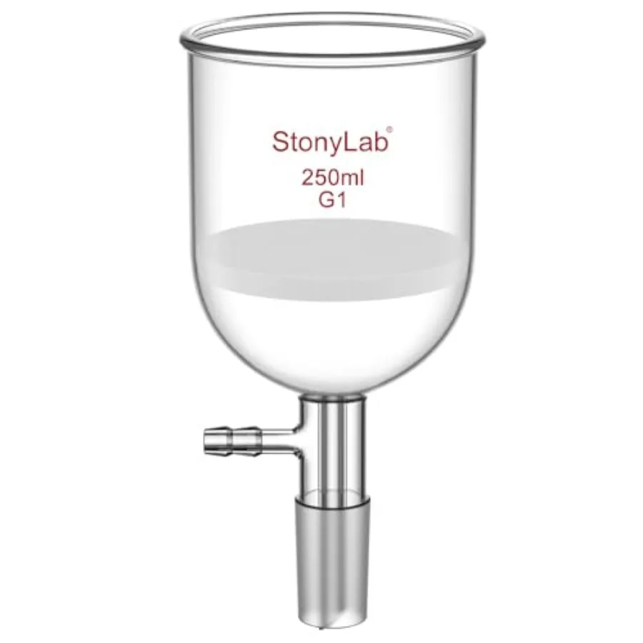 Borosiicate Gass Buchner Fitering Funne with Coarse Frit G 76mm Inner-Diameter 80mm Depth with 24/40 Standard Taper Inner Joint
Borosiicate Gass Buchner Fitering Funne with Coarse Frit G 76mm Inner-Diameter 80mm Depth with 24/40 Standard Taper Inner Joint