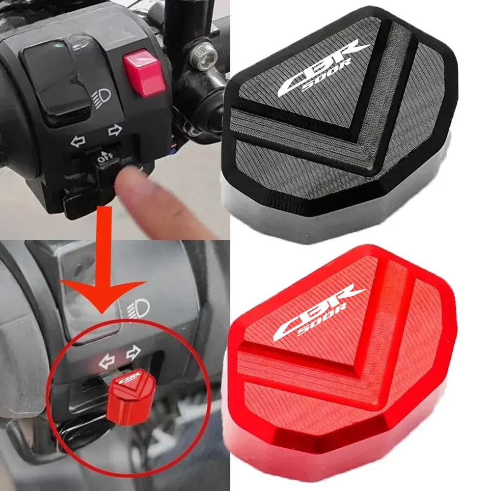 Motorcycle Switch Button Turn Signal Switch Key Cap Accessories For HONDA CBR500R CBR500 R CBR 500R CBR 500 R 2013-2025
Motorcycle Switch Button Turn Signal Switch Key Cap Accessories For HONDA CBR500R CBR500 R CBR 500R CBR 500 R 2013-2025