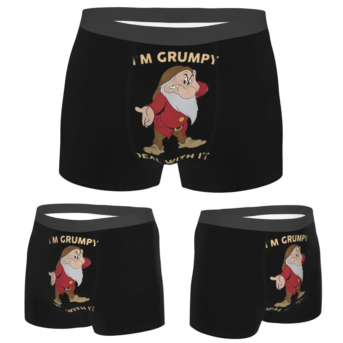 Boxer Underpants Shorts Grumpy Dwarf (3) Panties Men's Soft Underwear for Homme Man Boyfriend Gift
Boxer Underpants Shorts Grumpy Dwarf (3) Panties Men's Soft Underwear for Homme Man Boyfriend Gift