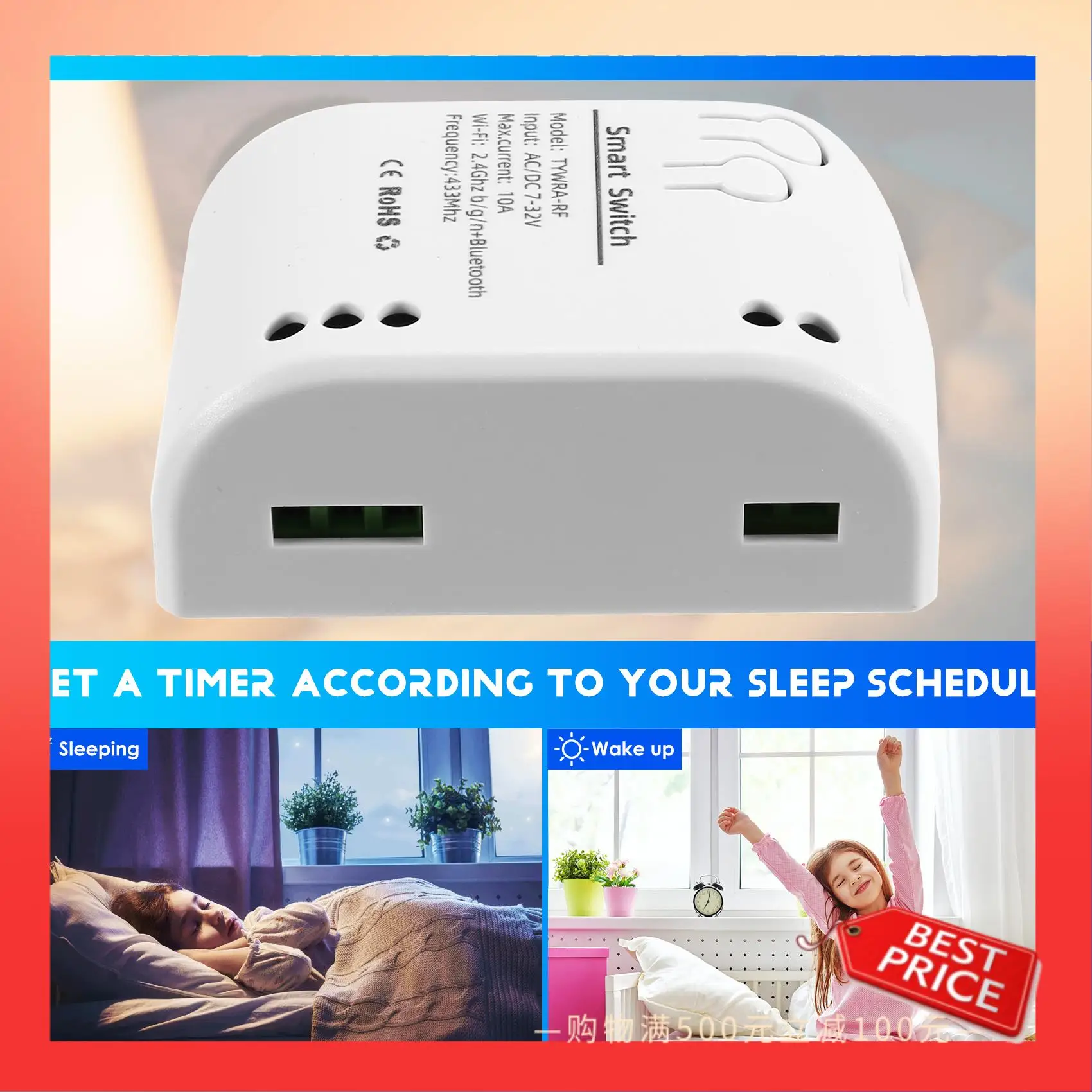 Модуль переключателя ABNR Tuya Smart Wi-Fi AC/DC7-32V RF 433, радиопульт дистанционного управления, 1/2 канала, реле для умного дома Alexa
Модуль переключателя ABNR Tuya Smart Wi-Fi AC/DC7-32V RF 433, радиопульт дистанционного управления, 1/2 канала, реле для умного дома Alexa