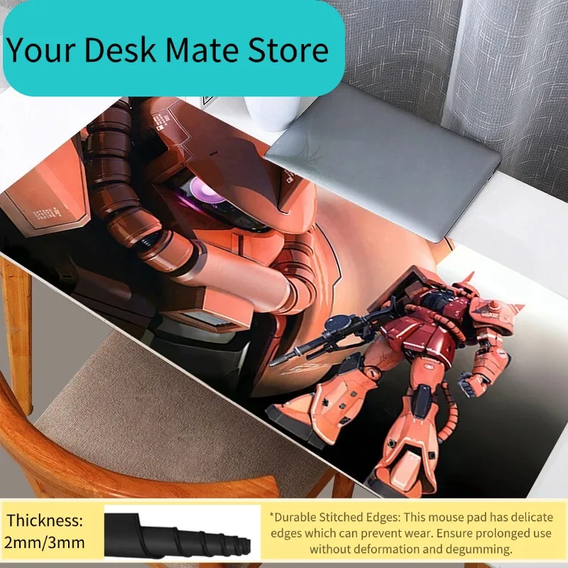 Gundam Zaku II Mouse Pad Gamer Large Computer Notebook Pc Mousepad Carpet Gaming Accessories Keyboard Desk Mat
Gundam Zaku II Mouse Pad Gamer Large Computer Notebook Pc Mousepad Carpet Gaming Accessories Keyboard Desk Mat