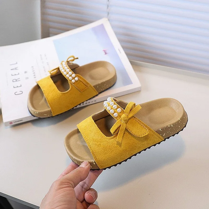 Summer Kids Causal Bowknot Slippers Trend Sweet Girls Beach Slip-on Slippers Versatile Open-toe Children Princess Cut-outs Shoes
Summer Kids Causal Bowknot Slippers Trend Sweet Girls Beach Slip-on Slippers Versatile Open-toe Children Princess Cut-outs Shoes