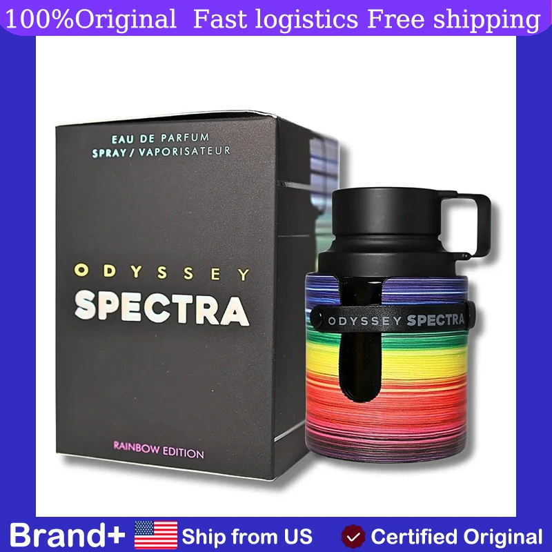 Original Armaf Odyssey Spectra Rainbow Edition for Unisex Eau De Parfum Spray 3.4 Ounce Eastern-Middle Eastern fragrance Arabian women's perfume Cologne long lasting fragrance Persistence Pheromone Portable luxury brand perfume high quality perfume
Original Armaf Odyssey Spectra Rainbow Edition for Unisex Eau De Parfum Spray 3.4 Ounce Eastern-Middle Eastern fragrance Arabian women's perfume Cologne long lasting fragrance Persistence Pheromone Portable luxury brand perfume high quality perfume