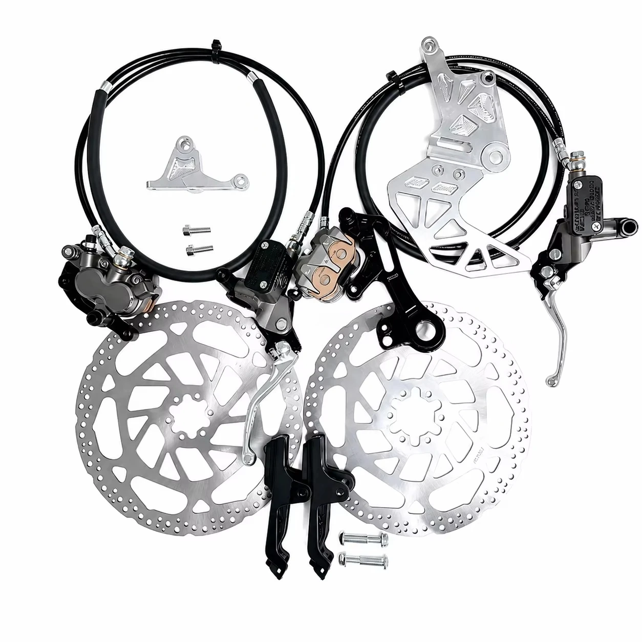 Heavy Duty Hydraulic Brake Assembly Kit CNC Aluminum for Electric Off-road Motorcycle
Heavy Duty Hydraulic Brake Assembly Kit CNC Aluminum for Electric Off-road Motorcycle