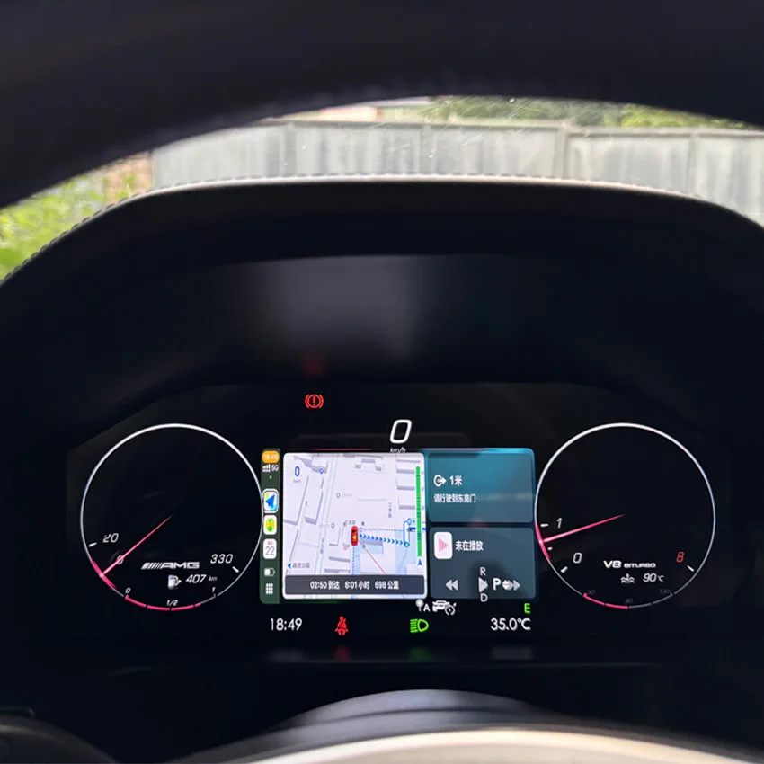 KANOR New Arrival Digital Cluster Car LCD Dashboard Auto Speedometer With Carplay For Mercedes Benz E Class W207 W212
KANOR New Arrival Digital Cluster Car LCD Dashboard Auto Speedometer With Carplay For Mercedes Benz E Class W207 W212