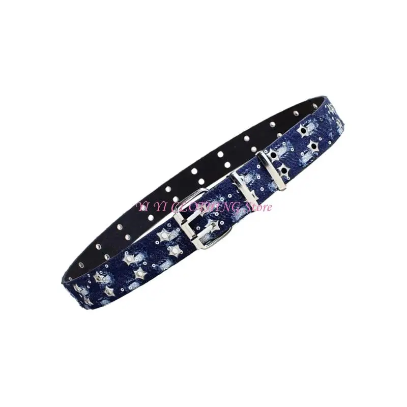 N5KF Cool Punk Belt For Women For Outdoor Activity Waistband
N5KF Cool Punk Belt For Women For Outdoor Activity Waistband