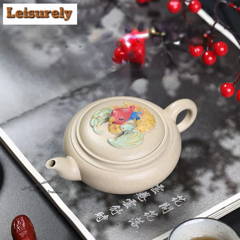 160ml Exquisite Yixing Purple Clay Teapots Handmade Plumeboom Park Pot Raw Ore Benshan Gereen Mud Kettle With Infuser Zisha Tea
160ml Exquisite Yixing Purple Clay Teapots Handmade Plumeboom Park Pot Raw Ore Benshan Gereen Mud Kettle With Infuser Zisha Tea