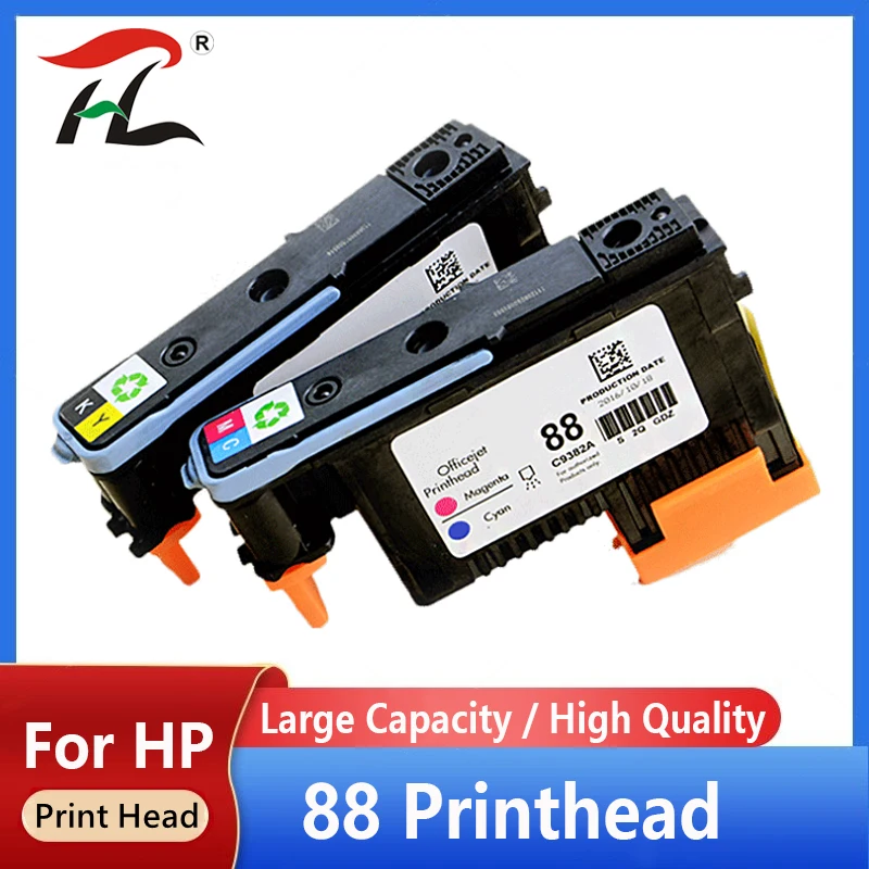 1set 2PK For Hp88 print head HP 88 printhead C9381A C9382A for HP PRO K550 K8600 K8500 K5300 K5400 L7380 L7580 L7590 printer
1set 2PK For Hp88 print head HP 88 printhead C9381A C9382A for HP PRO K550 K8600 K8500 K5300 K5400 L7380 L7580 L7590 printer