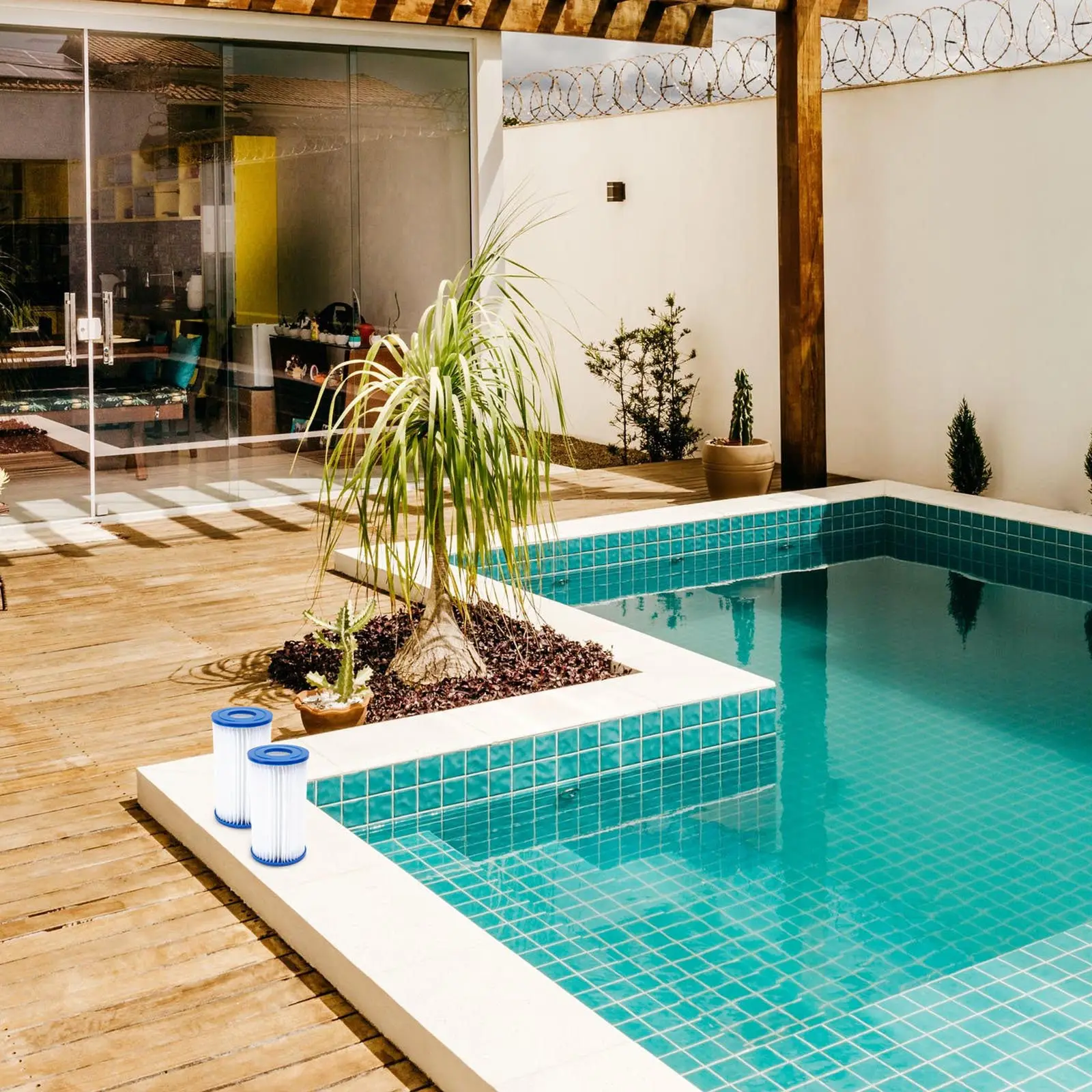 1 шт. Легкий пластиковый сменный фильтрующий элемент для бассейна, белый, легко чистится, прозрачный, для очистки воды в бассейне
1 шт. Легкий пластиковый сменный фильтрующий элемент для бассейна, белый, легко чистится, прозрачный, для очистки воды в бассейне