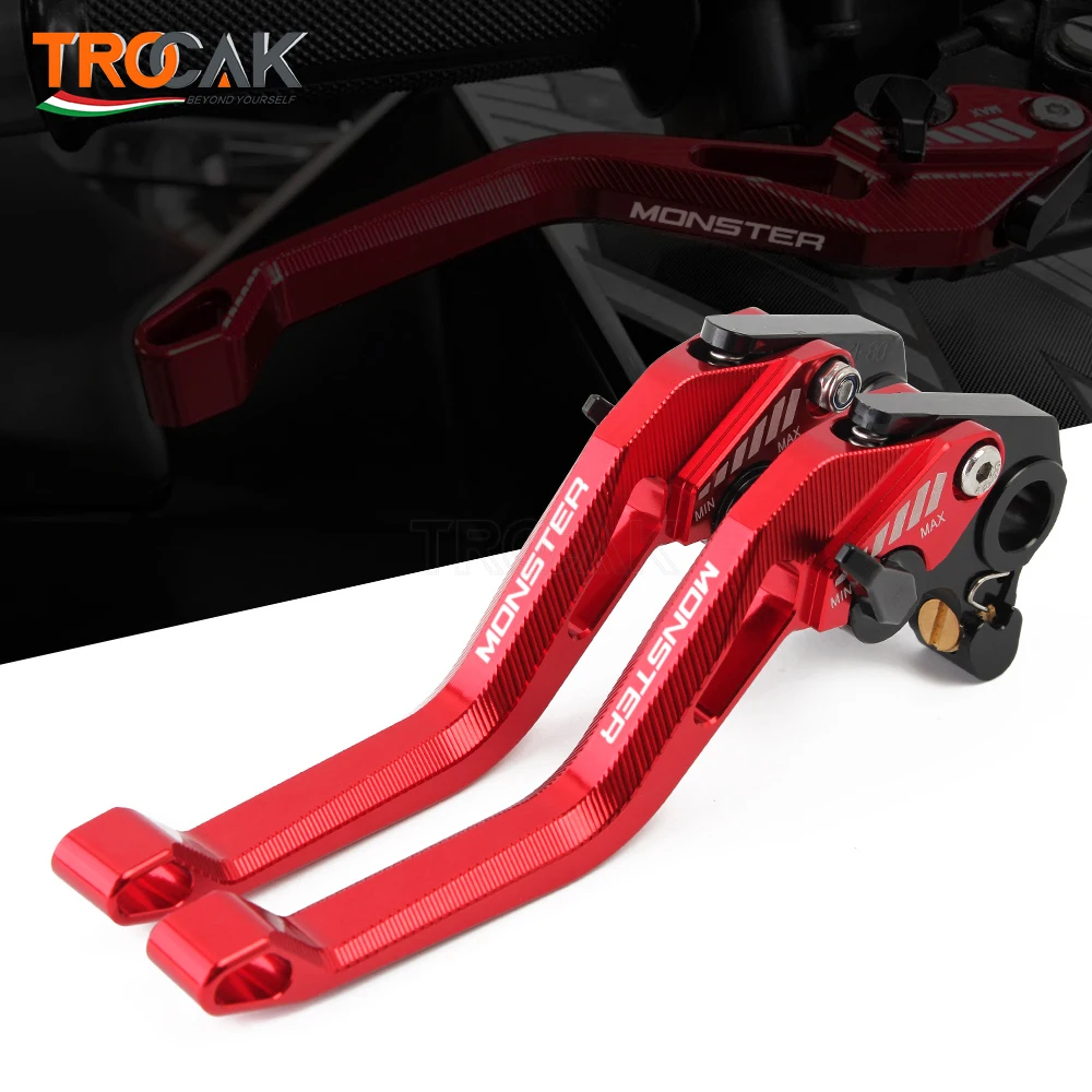 2022 NEW For Ducati Monster 696 695 796 400 620 M 600 M 900 M 620 Motorcycle CNC Adjustable short brake clutch levers
2022 NEW For Ducati Monster 696 695 796 400 620 M 600 M 900 M 620 Motorcycle CNC Adjustable short brake clutch levers