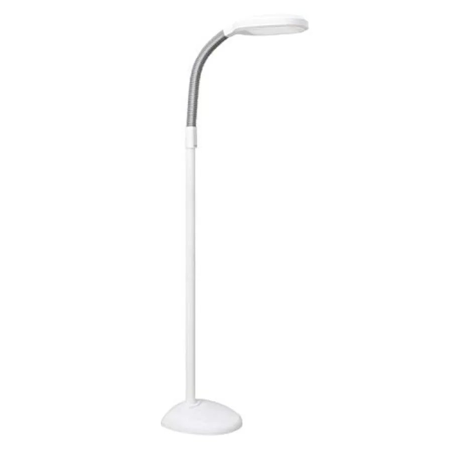 SmartLight Full Spectrum LED Modern Floor Lamp with Adjustable Brightness, Flexible Gooseneck and Easy Controls - Reduces Eye S
SmartLight Full Spectrum LED Modern Floor Lamp with Adjustable Brightness, Flexible Gooseneck and Easy Controls - Reduces Eye S